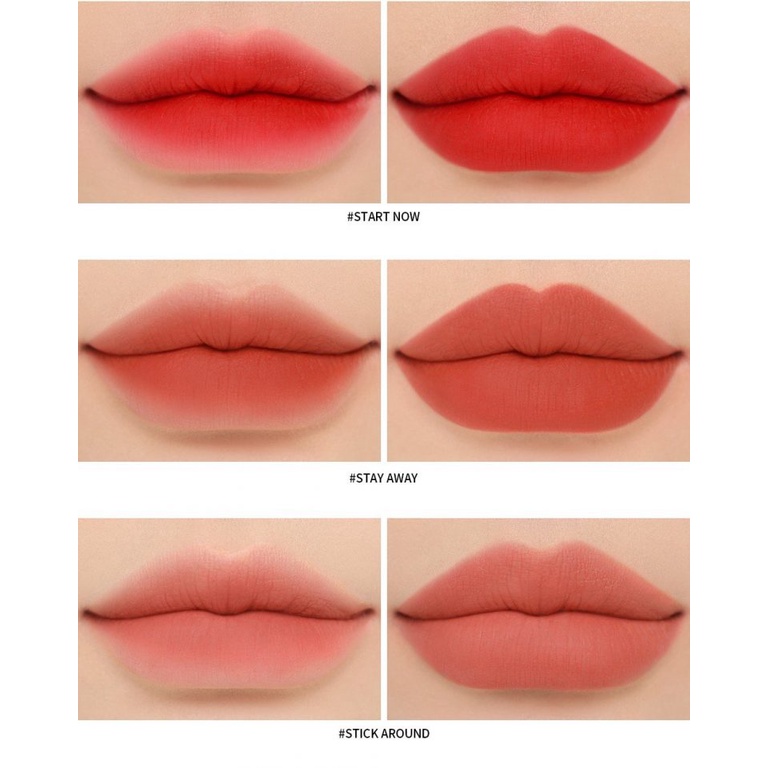 Son kem lì mềm 3CE Blurring Liquid Lip