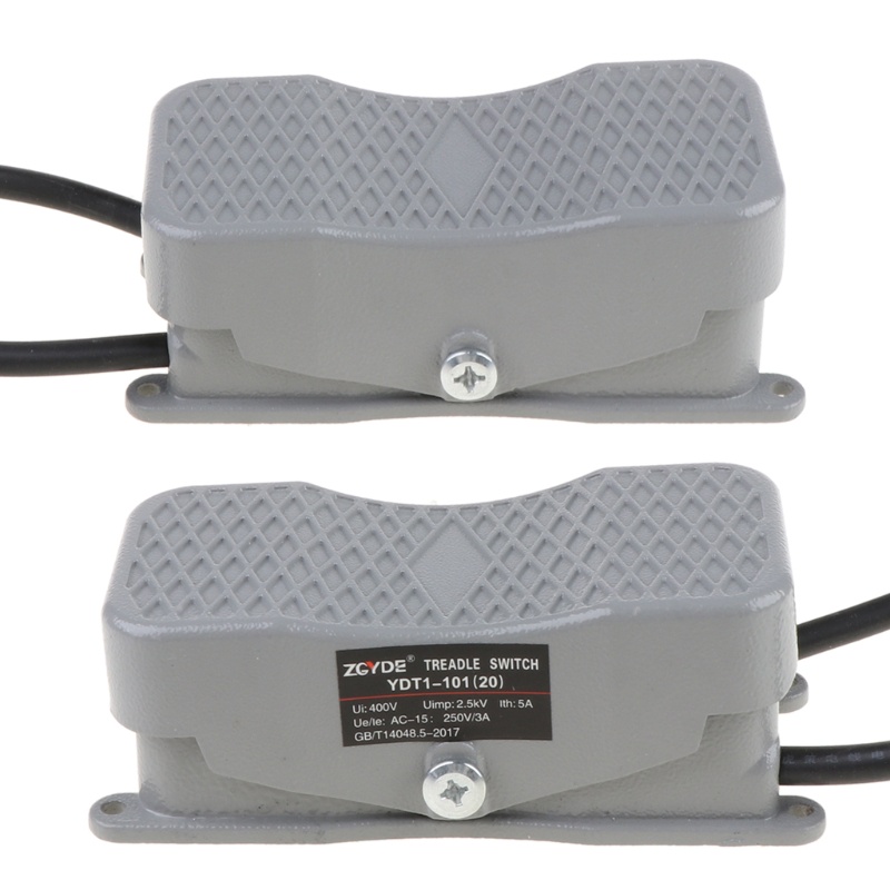 Công Tắc Bàn Đạp Chân Pcfx Ac250V Với Dây Đôi