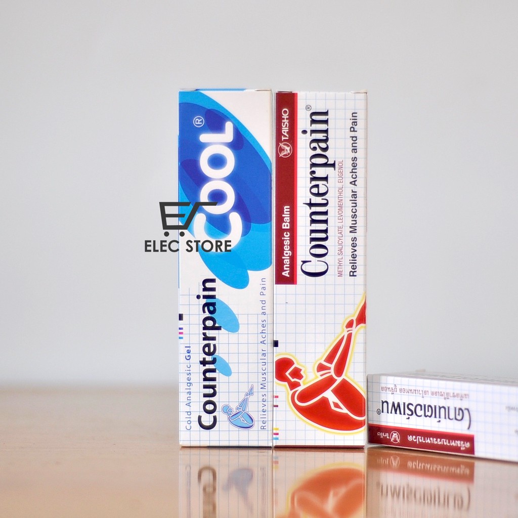 Bộ 12 tuýp cao xoa bóp Counterpain Thailand (Mỗi tuýp 60g)