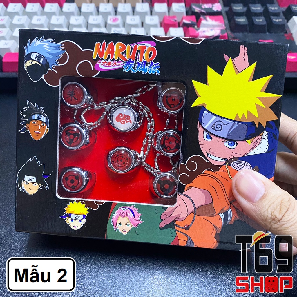 Bộ 10 nhẫn Akatsuki - anime Naruto