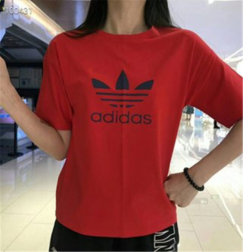 Áo Thun Adidas Tay Ngắn Cổ Tròn Chất Liệu Cotton 526 #