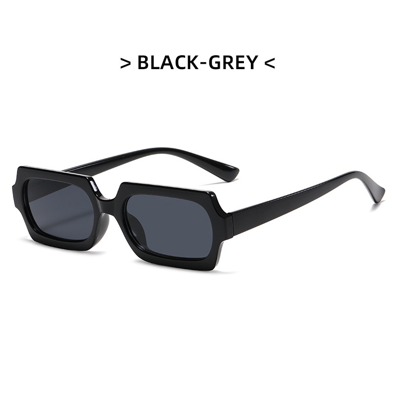 Kính thời trang hip-hop cá tính đa giác màu kẹo kính kính gọng nhỏ cổ điển