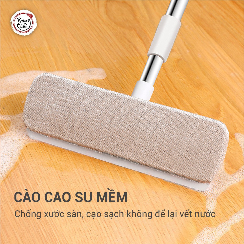 Cây Lau Kính Gạt Nước 2 Đầu ShopBy Dễ Dàng Điều Chỉnh Độ Dài - Dụng Cụ Lau Kính, Sàn Nhà, Sofa Tiện Lợi LS-CLK-2Đ