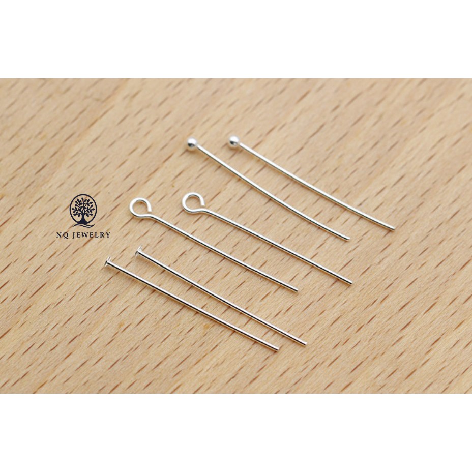 Đinh bạc phối vòng - Charm đinh bạc phối vòng