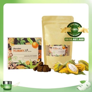 Tăng Cân Thảo Mộc Chocolate Yummyx3 3-6Kg/tháng Giúp Ăn Ngon Ngủ Ngon