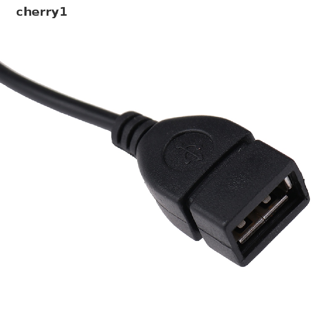 1 Dây Cáp Chuyển Đổi Âm Thanh Từ Cổng USB Sang Cổng Tai Nghe Trên Xe Hơi