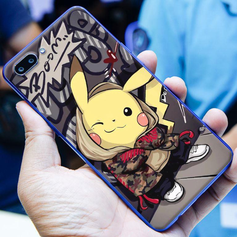 Ốp Lưng Oppo Realme C1 - Oppo A3S - Pikachu