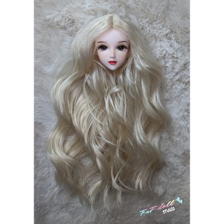 Tóc giả búp bê vòng đầu 11.5 cm