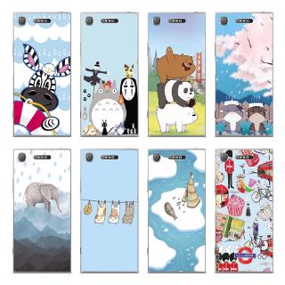 Ốp điện thoại TPU mềm hình Bare Bear hoạt hình xinh xắn cho SONY XPERIA L1 /L2 /L3 /XA1 /XA ULTRA/C6