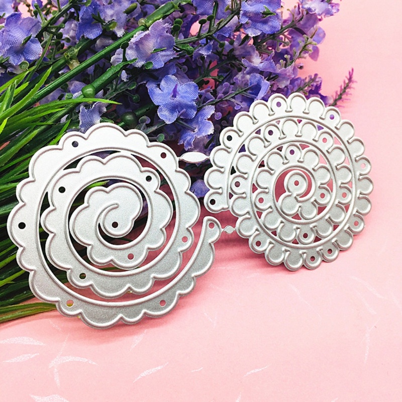 Khuôn Cắt Giấy Kim Loại Hình Hoa Xinh Xắn