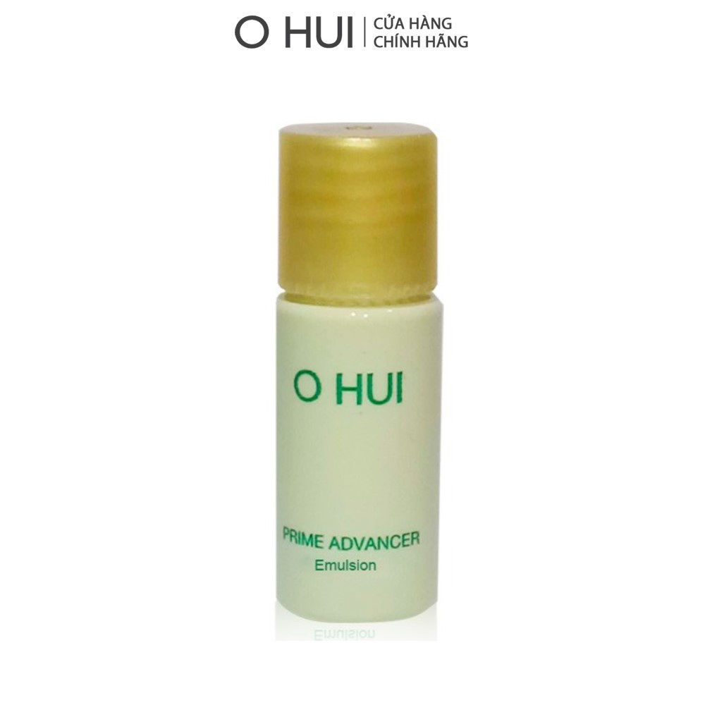 [HB Gift] Bộ 2 chai Sữa dưỡng chống lão hoá OHUI Prime Advancer Emulsion 5ml/chai