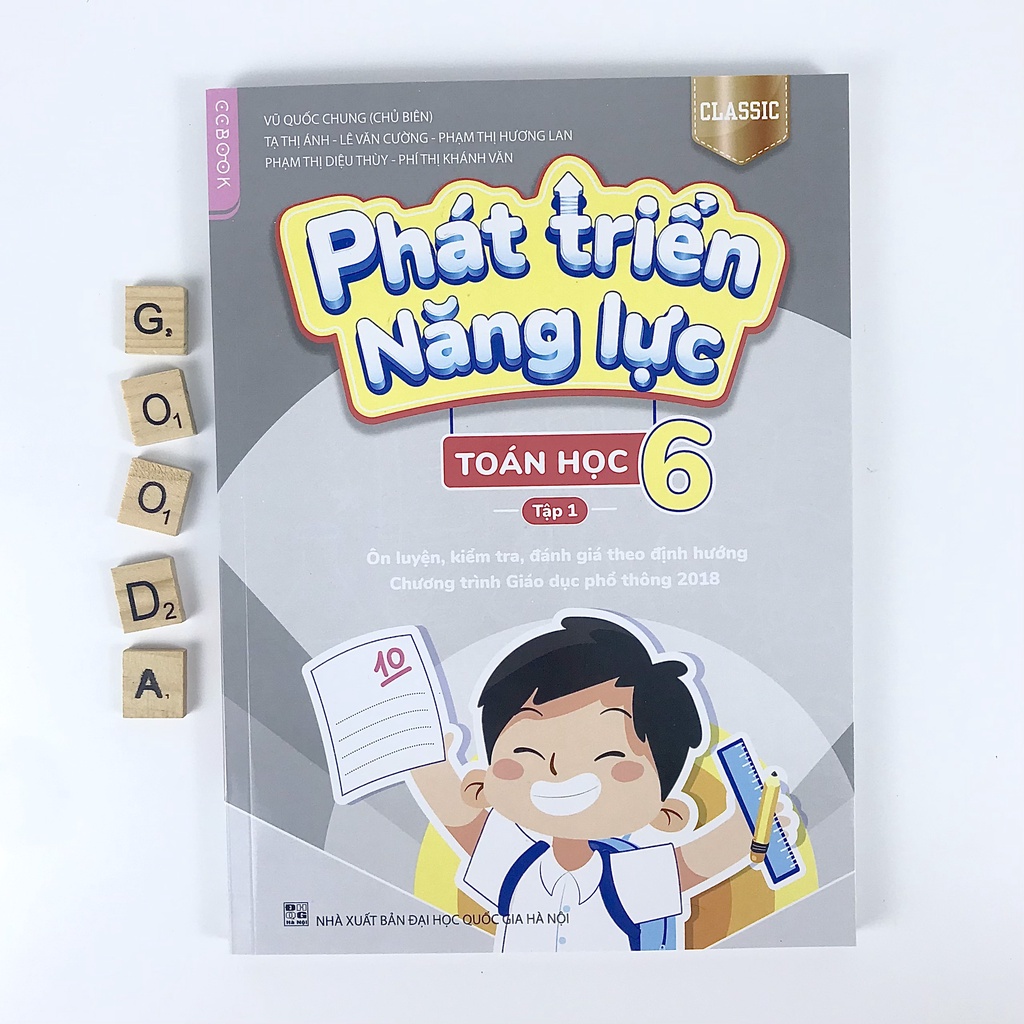 Sách Phát Triển Năng Lực Lớp 6 - Combo Môn Toán, KHTN, Ngữ Văn, Tiếng Anh (Phiên Bản Classic)