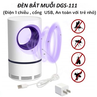 Đèn bắt muỗi thông minh dgs-111-xua đuổi côn trùng hiệu quả, an toàn