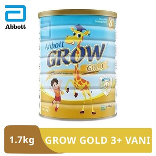 Sữa bột Abbott Grow Gold 3+hương vani 1.7kg ( Dành cho trẻ từ 3-6 tuổi)