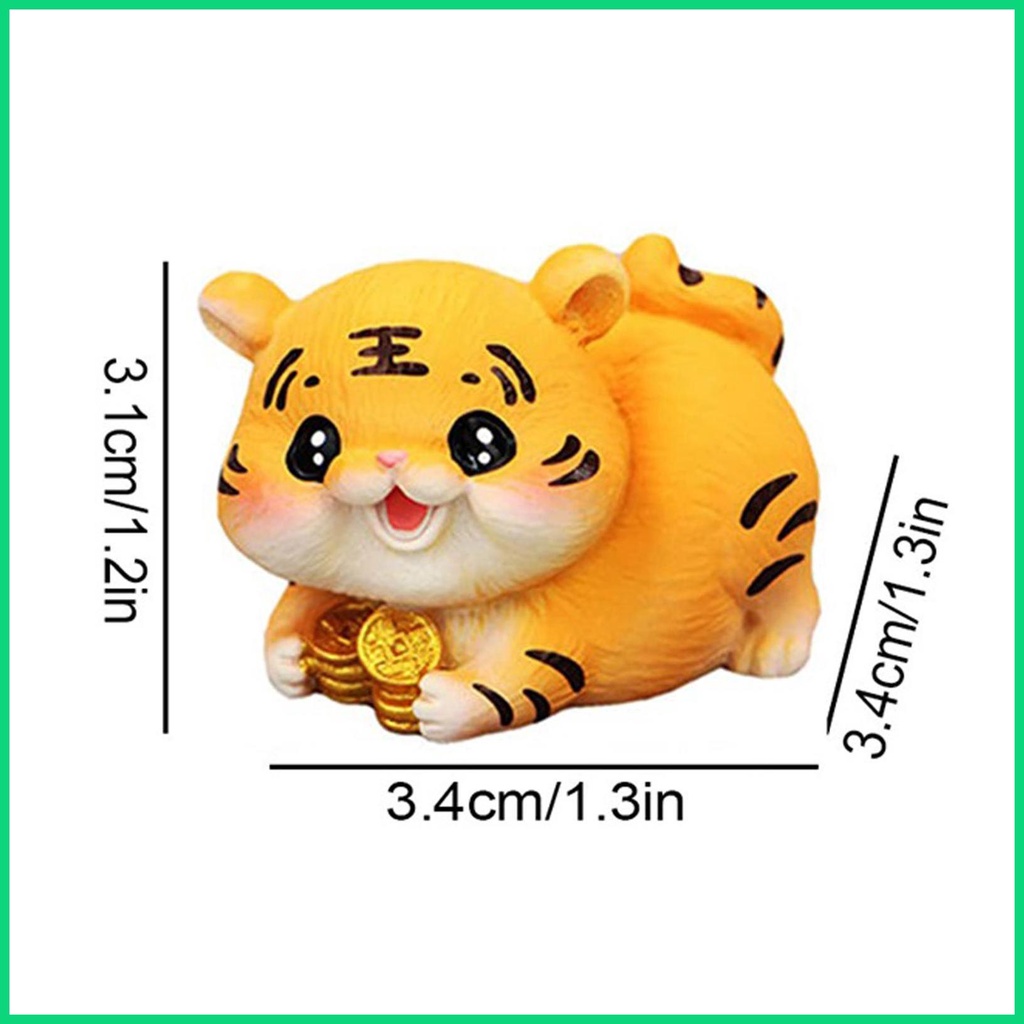 Đồ trang trí Đồ trang trí Chú Hổ Mini 2022 Dùng Trang Trí Nhà Cửa / Xe Hơi
