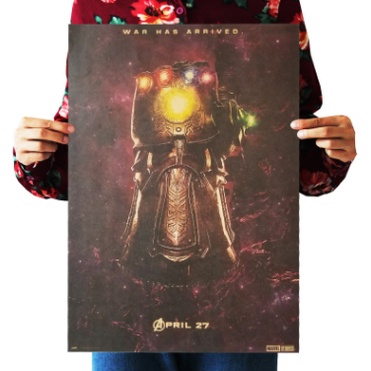 Giấy kraft Marvel trang trí nội thất/ bar/ album