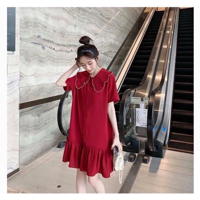 Đầm bigsize. Đầm suông MS1544. Inbox để được shop tư vấn size