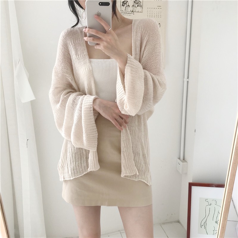Áo khoác len mỏng DK009 | BigBuy360 - bigbuy360.vn