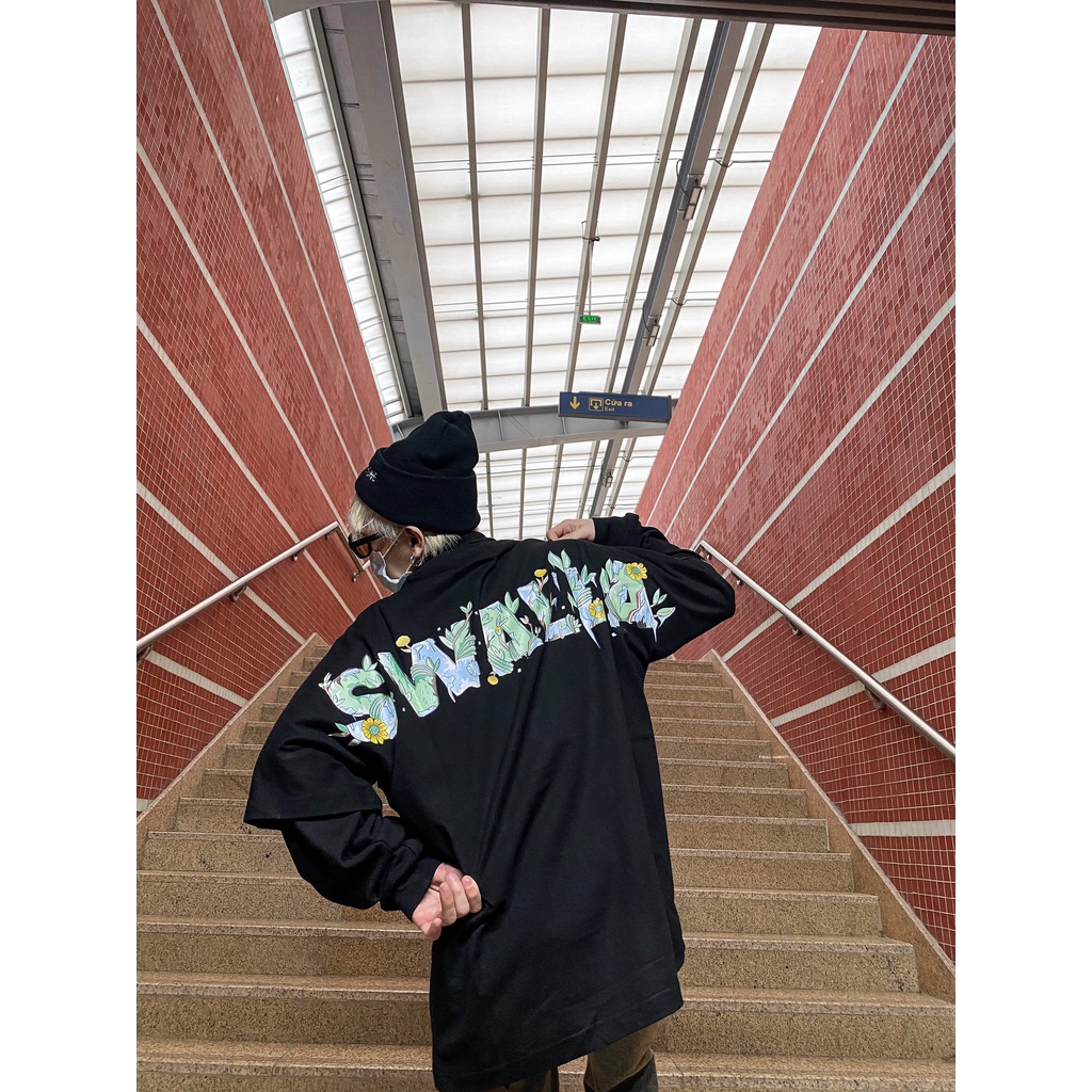 Áo thun unisex SWALLA GARDEEN100% PREMIUM COTTON - LOCAL BRAND chính hãng