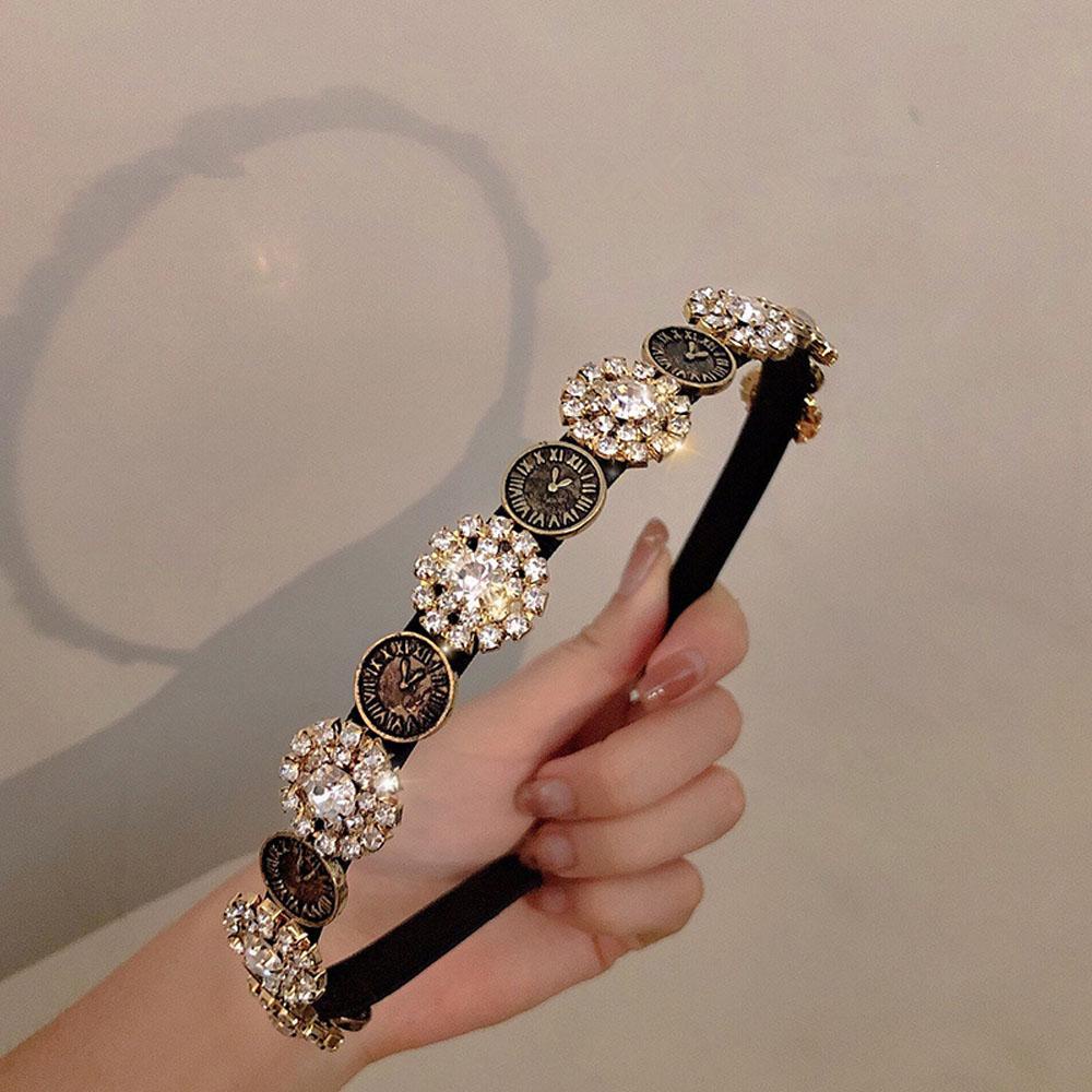 Băng Đô Cài Tóc Phong Cách Baroque Hàn Quốc Cho Nữ