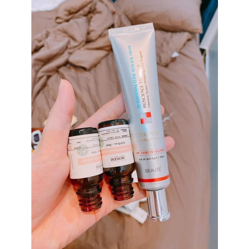 ( 1 lọ ) Tinh chất serum Honesi Vita Peel Brightening Ampoule Hàn Quốc cải thiện da nám, sạm - CO206