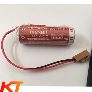 Pin ER17/50 _Pin Maxell ER17/50; Pin nuôi nguồn Maxell ER17/50 lithium 3.6v A 2700mAh _Xuất xứ Nhật