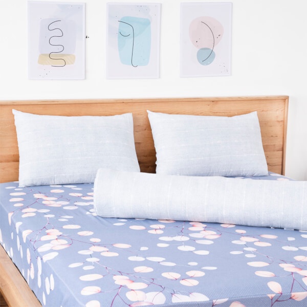 Đôi vỏ gối nằm Amando Erica cao cấp, kết hợp chất liệu Tencel và Polyester phân phối bởi Vua Nệm