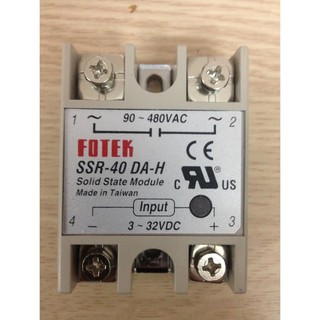 Rơle bán dẫn fotek ssr-40/50/80da-h