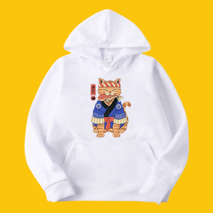 Áo Hoodie unisex nam nữ form rộng oversize Nỉ bông - HD21