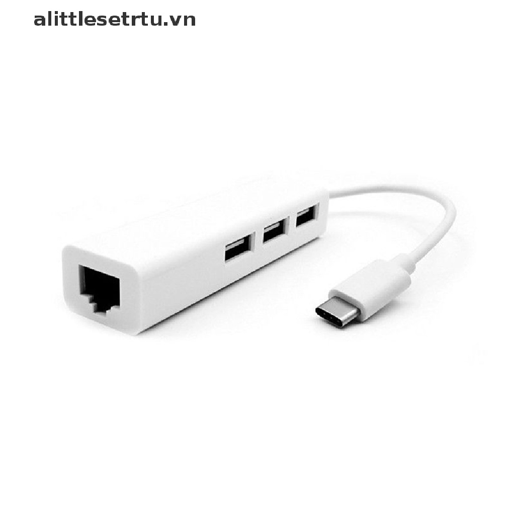 Bộ ChuyểN ĐổI Hub RJ45 USB-C 3.1 Sang USB 3.0 Cho Macbook