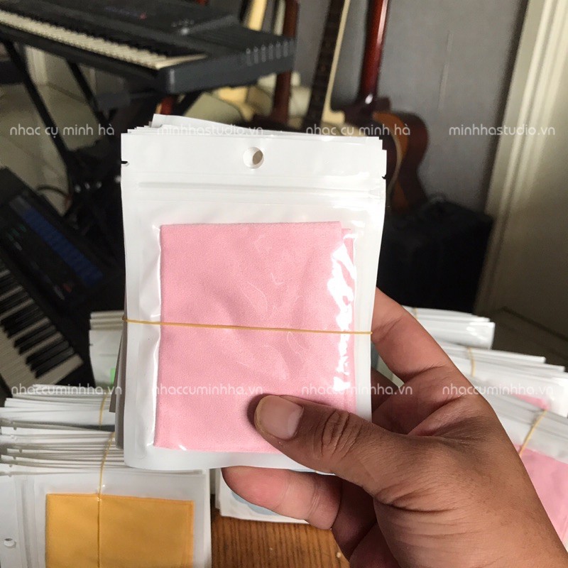 Khăn lau nhạc cụ, khăn lau đàn guitar, ukulele, đàn tranh và nhiều nhạc cụ khác