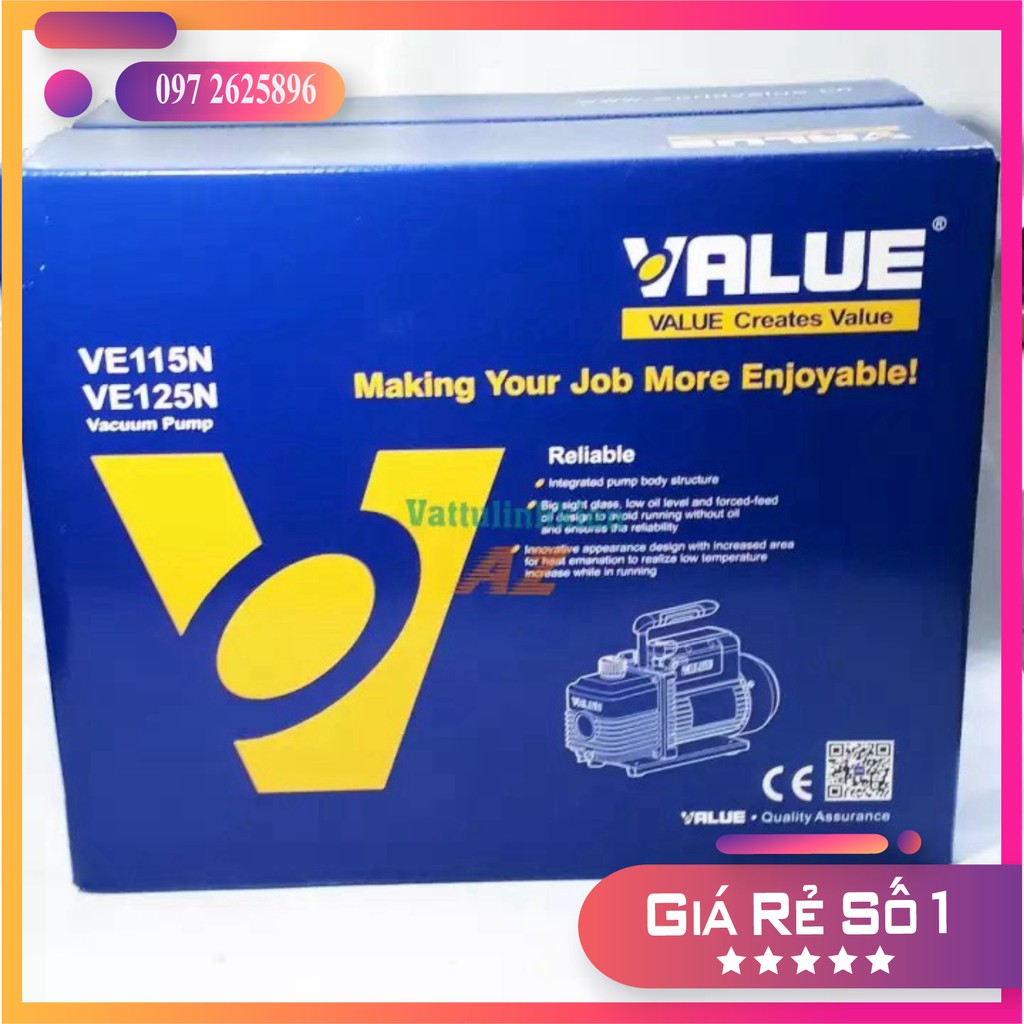 Máy Hút Chân Không Value Model VE125N