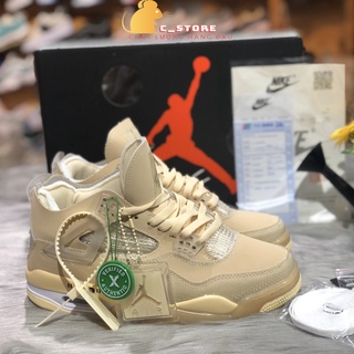 Giày thể thao nam nữ Jordan 4 off white siêu cấp
