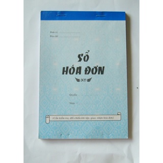 Sổ Hóa đơn bán lẻ 2 liên