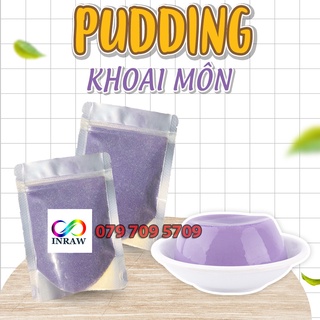 Bột pudding khoai môn/flan khoai môn hiệu mole chiết lẻ 500g / 200g/ 100g
