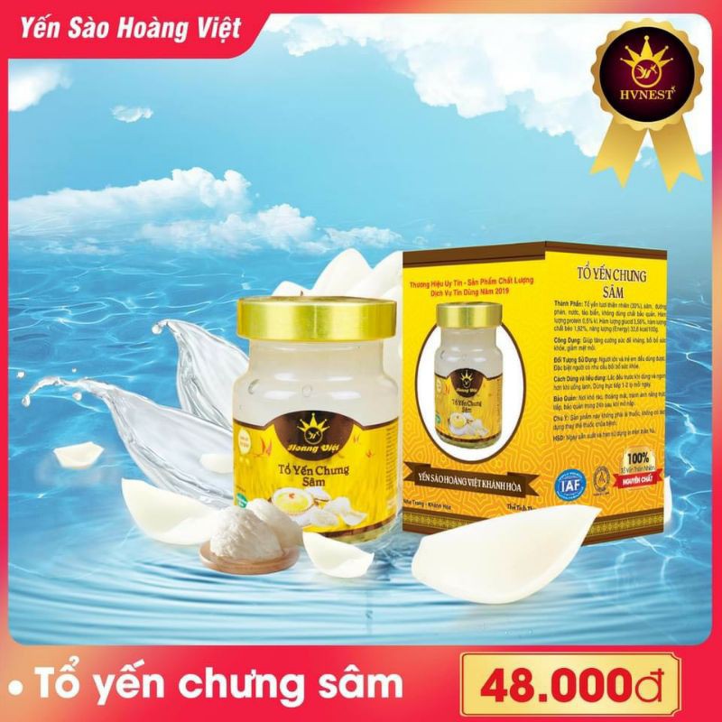 (30%yến tươi) Yến sào Hoàng Việt