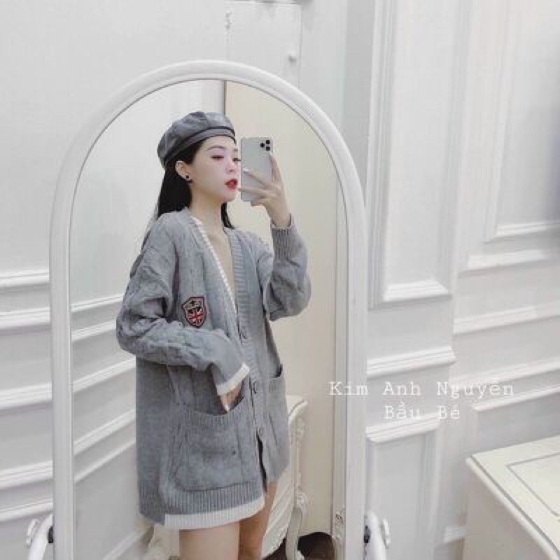 Áo khoác cadigan form rộng QC | BigBuy360 - bigbuy360.vn