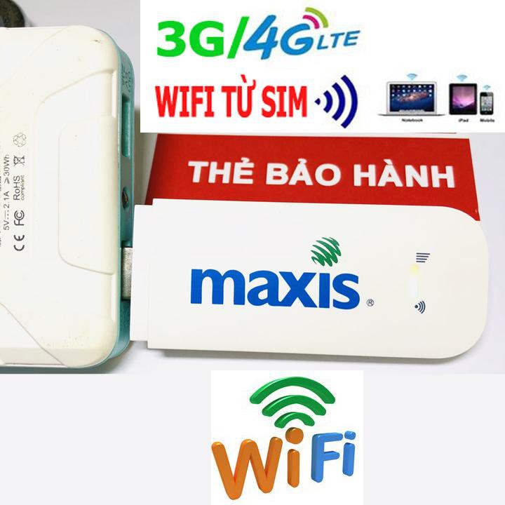 (Rẻ Vô Đối) Cục phát sóng wifi Maxis MF920- Hàng Mỹ cao cấp - Phát wifi tốc độ cao