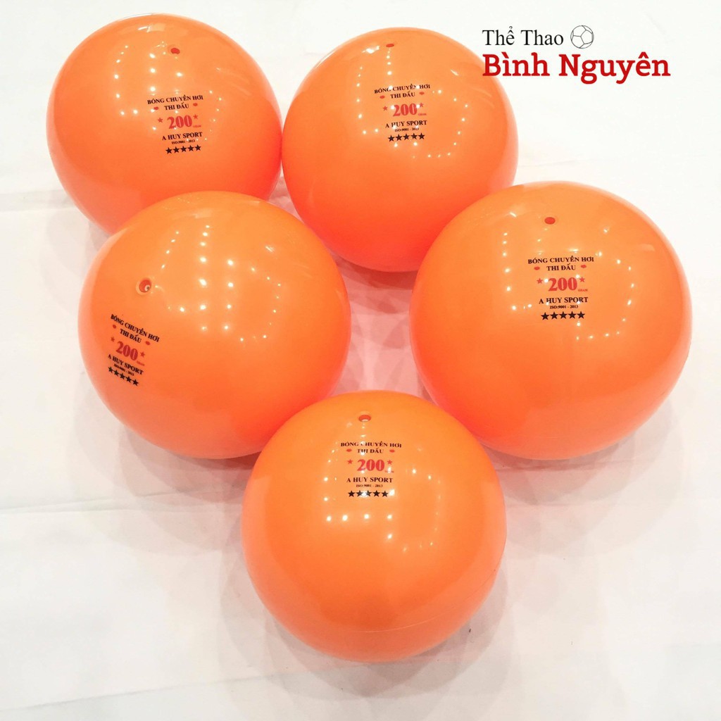 Y LOQ Bóng chuyền hơi Anh Huy 200g và 250g loại tốt không méo, chuẩn tròn TẶNG kim bơm bóng nam nữ người cao