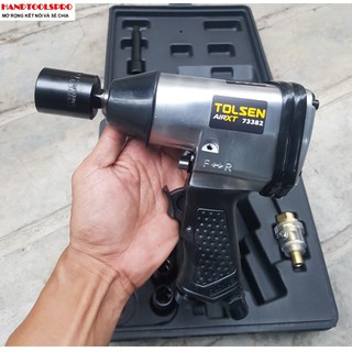 BỘ 17 MÓN SÚNG HƠI MỞ BU LÔNG 1/2 inch TOLSEN 73382