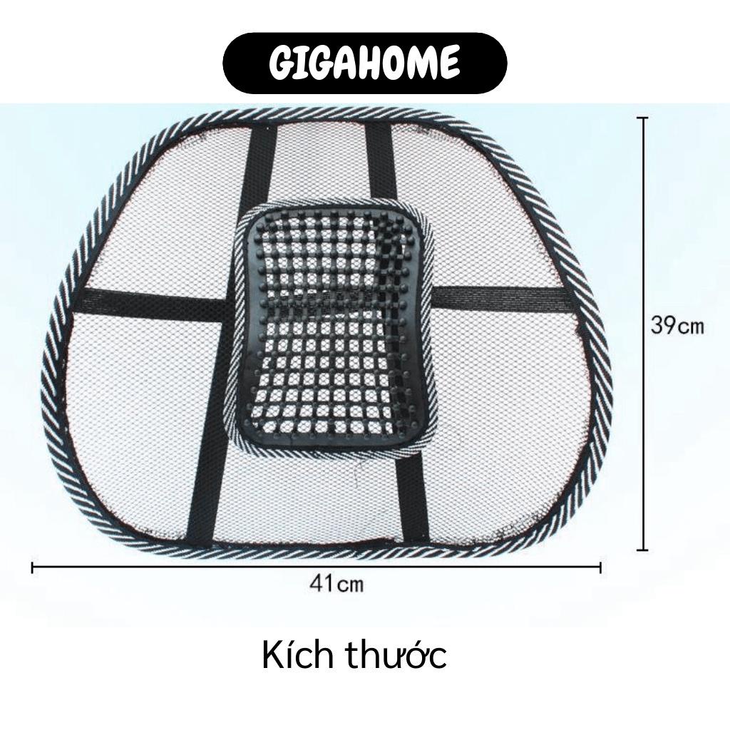 Tấm Lưới Tựa Lưng Ghế Văn Phòng, Xe hơi GIGAHOME Thoáng Khí, Bảo Vệ Cột Sống 2756