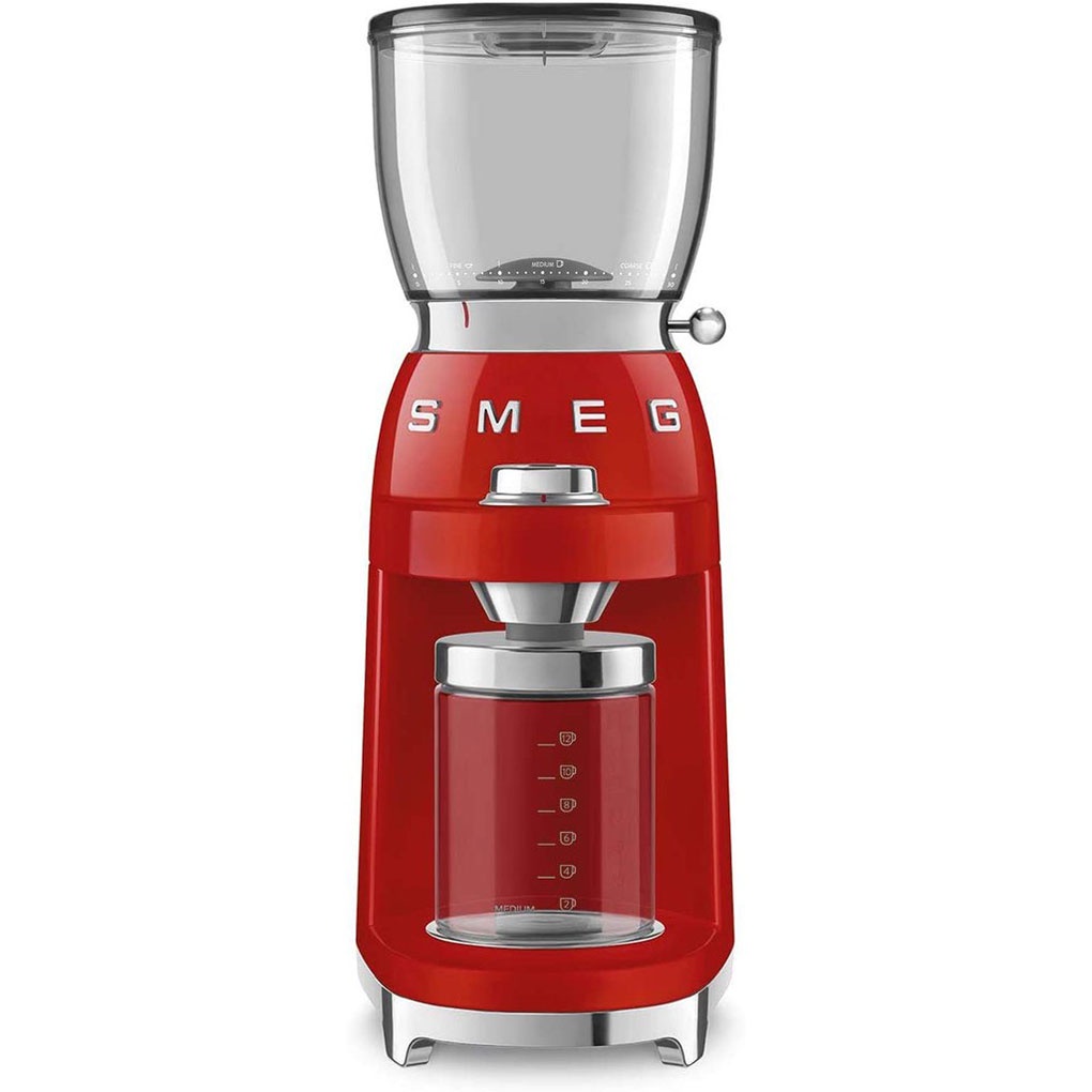 Máy xay cafe SMEG CGF01RDEU màu đỏ