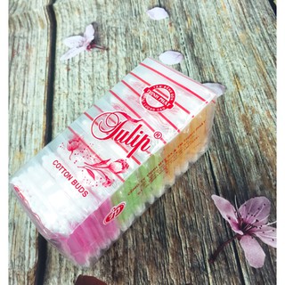 BỊCH BÔNG RÁY TAI TULIP 12 TÉP/LỐC
