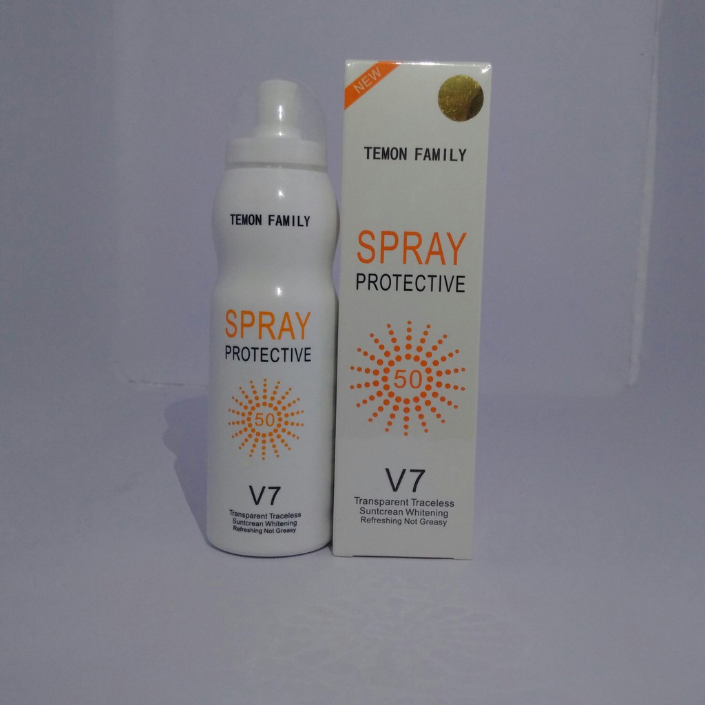 Xịt chống nắng Spray Protective V7 SPF 50 Hàn Quốc Mẫu Mới 200ml