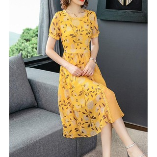 ĐẦM SUÔNG HOA CAO CẤP DVD270135