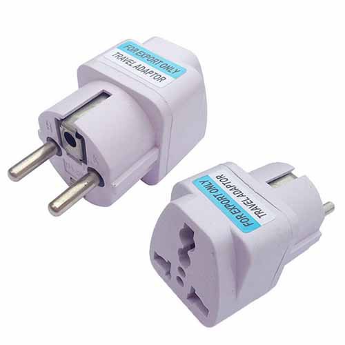 Phích Cắm Điện Chuyển Đổi Từ USA UK AU EURO Sang Đức