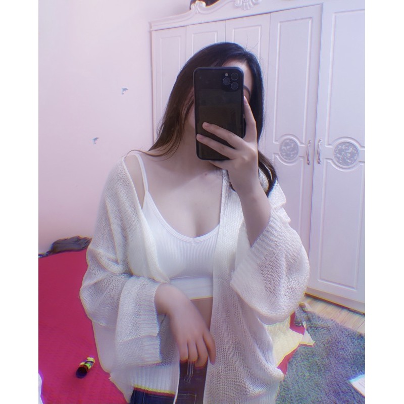 Áo Cadigan len mỏng siêu hot (ĐỌC MÔ TẢ,kèm ảnh thật,video) AK01 | BigBuy360 - bigbuy360.vn