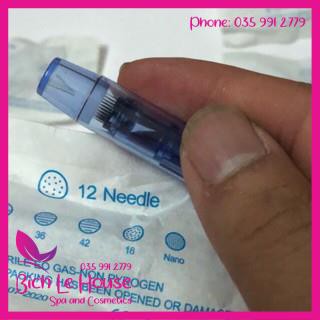 Đầu kim 12 cho máy lăn kim, máy vi kim dr pen và máy Mym - Spa Bích Lê House