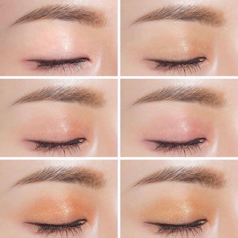 Có sẵn - Bảng nhũ mắt 9 ô 3CE ALL NIGHTER makeup mắt lung linh