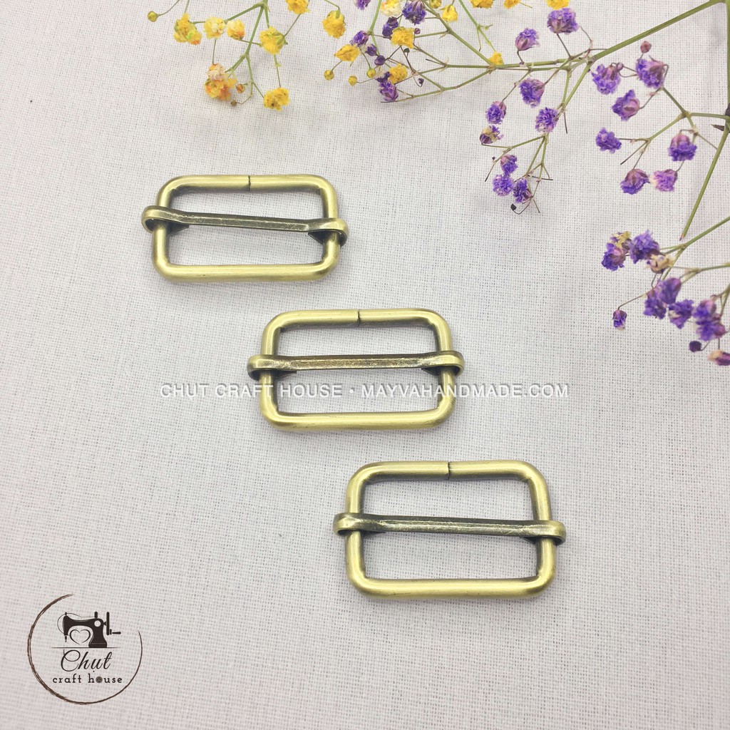 Khoen chỉnh dây - Tăng giảm độ dài dây đeo - Size 4cm ĐỒNG